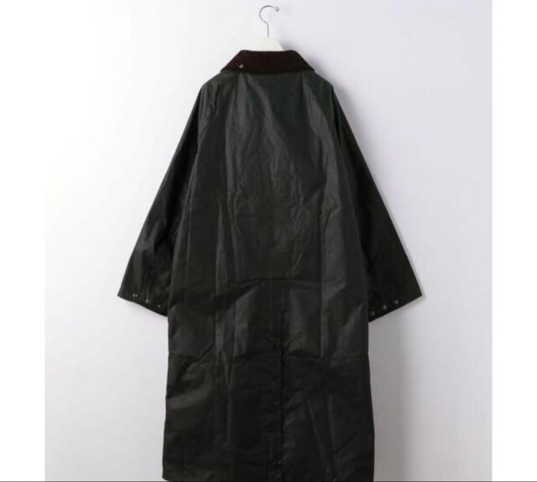 ジャケット・アウター BARBOUR OS BURGHLEY SAGE WAX 38