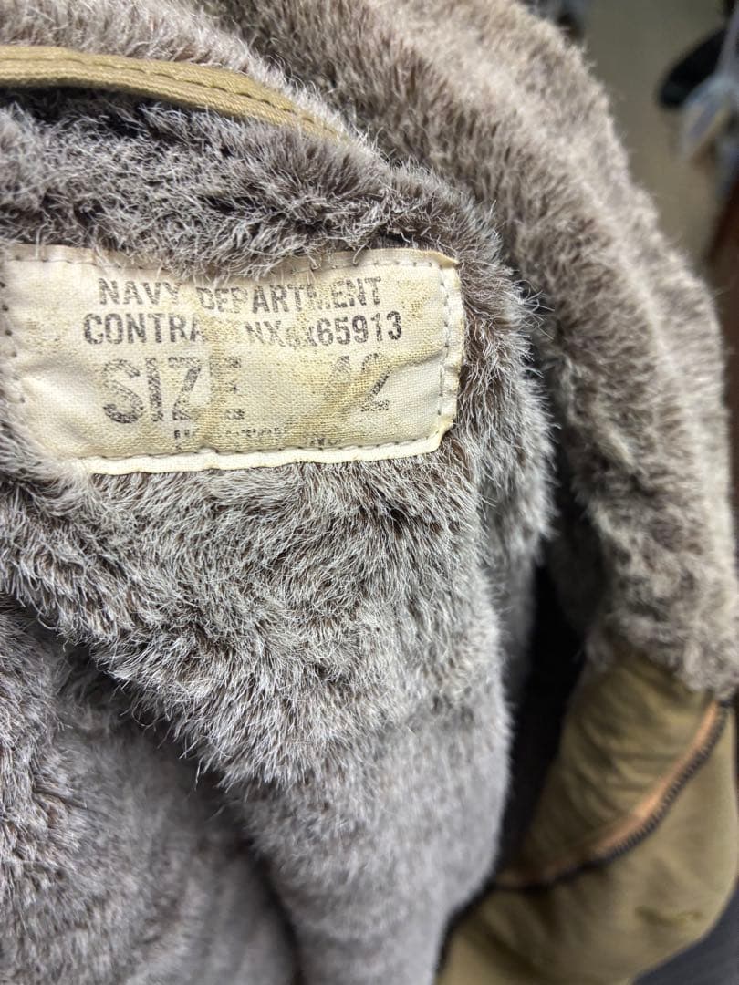 ジャケット・アウター Houston N-1 DECK JACKET KHAKI