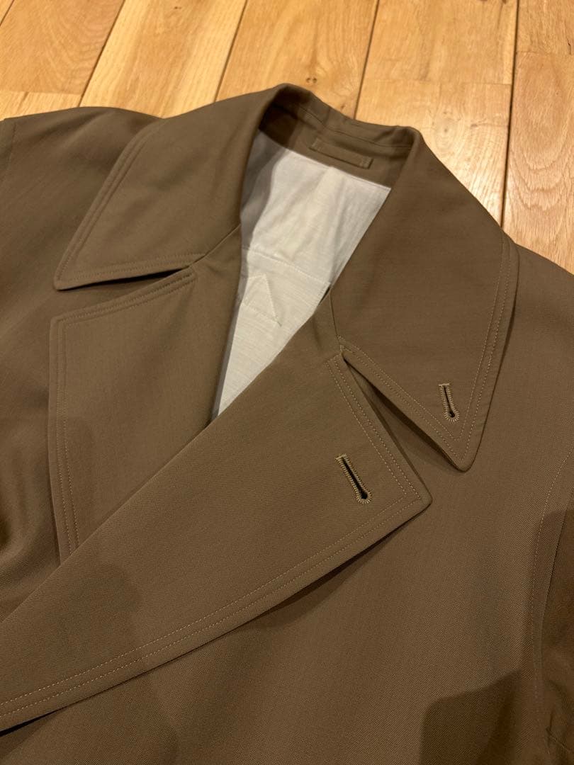 ジャケット・アウター YOKE OVERSIZED DOUBLE BREASTED COAT