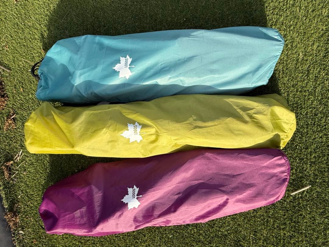 LOGOS あぐらチェア 3色展開　3脚セット