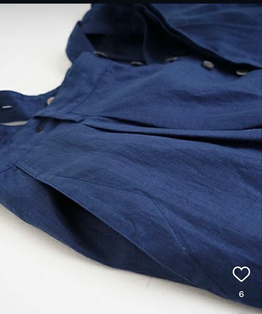 suzuki takayuki ネイビー サロペット レディース