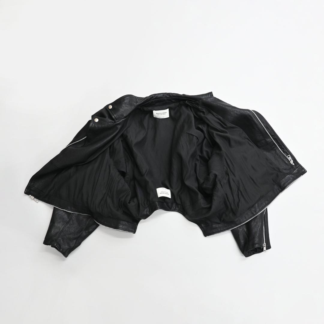 ■ □ 46959★ビューティフルピープル ライダースジャケット　ダブルエンド