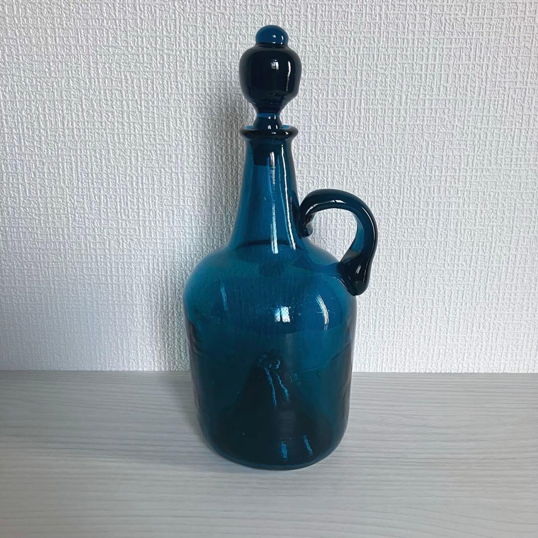 3【倉敷ガラス】小谷眞三 緑瓶