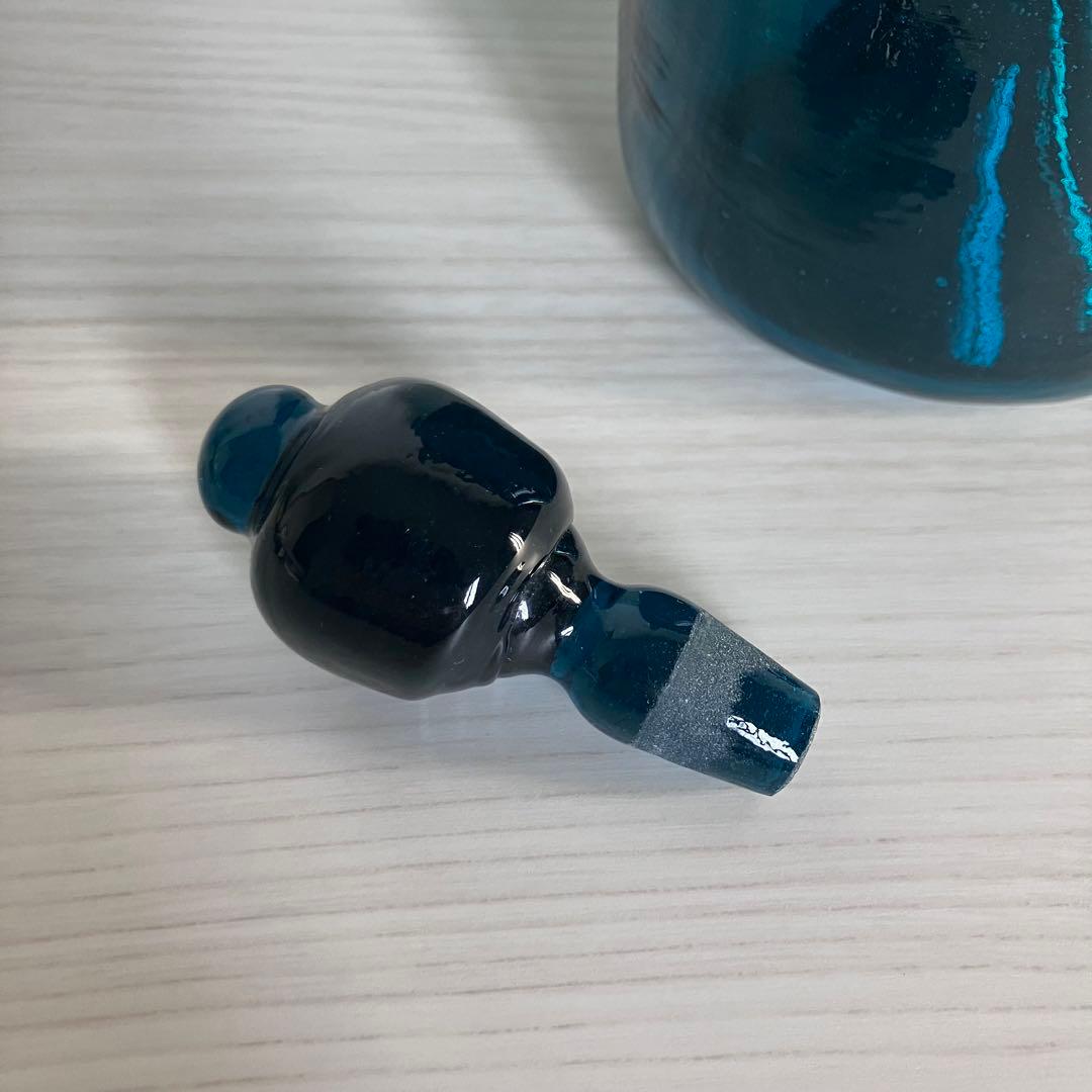 3【倉敷ガラス】小谷眞三 緑瓶