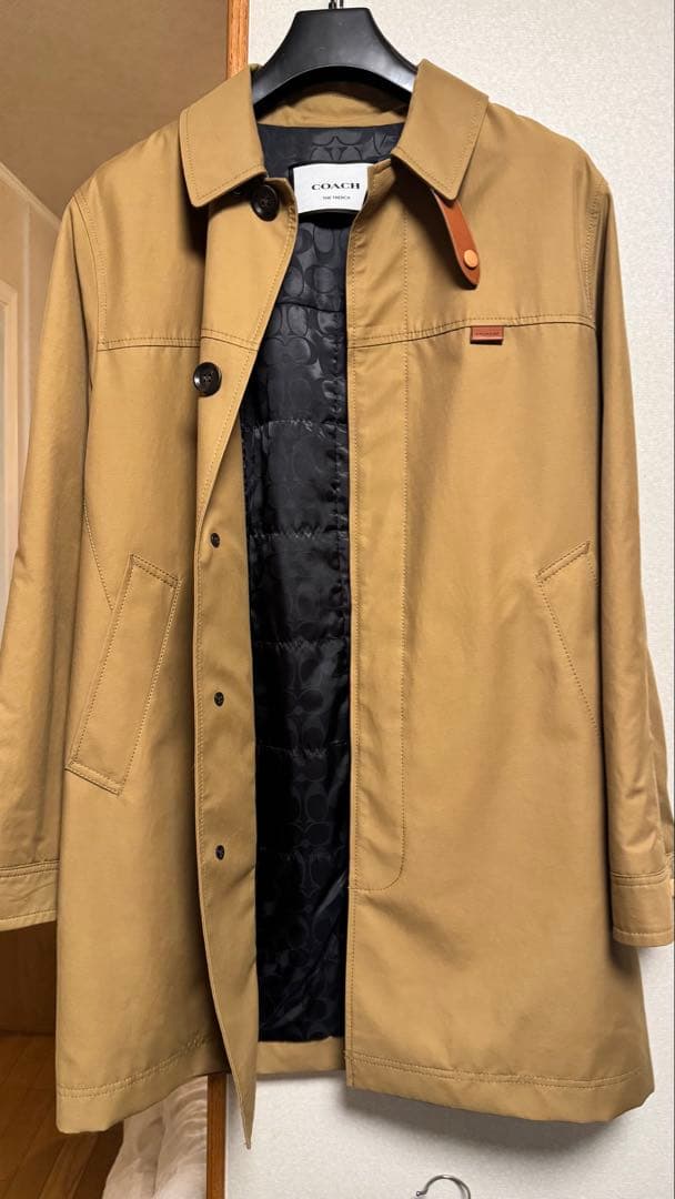【美品】COACH ベージュ トレンチコート