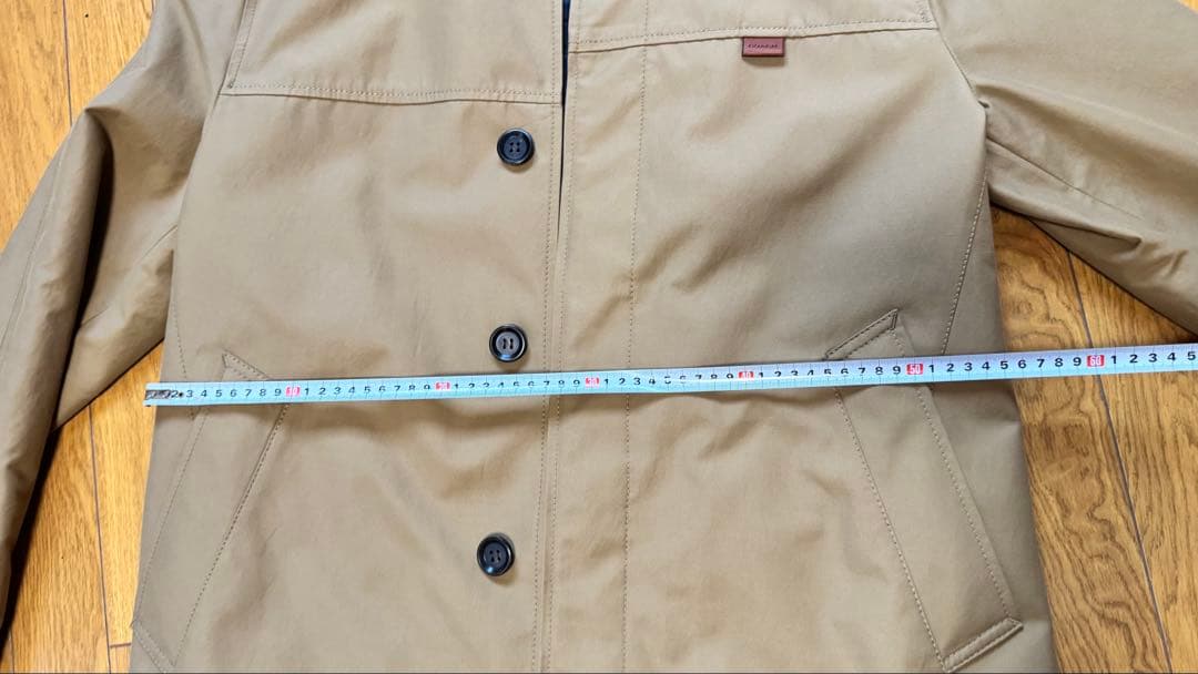 【美品】COACH ベージュ トレンチコート