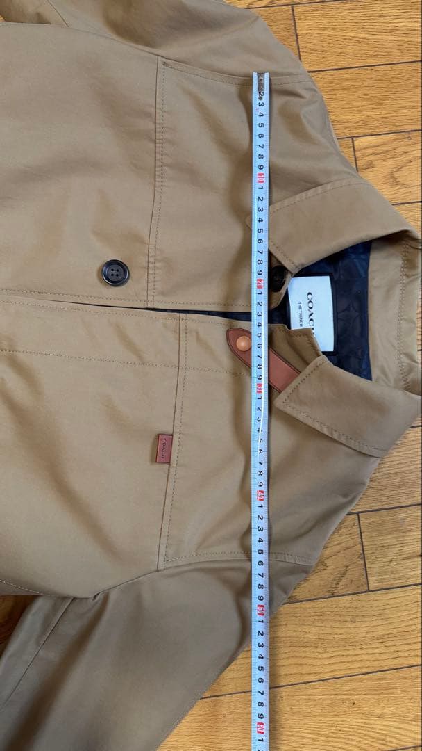 【美品】COACH ベージュ トレンチコート