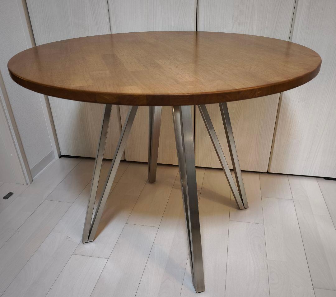kanademono ラウンドテーブル カフェテーブル ダイニングテーブル