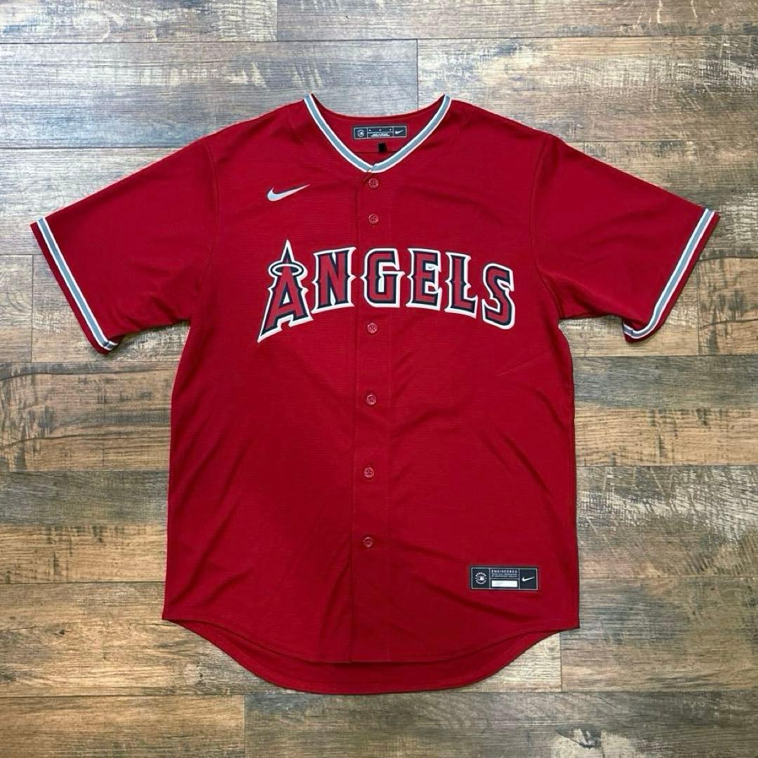 NIKE ナイキ 17 大谷 エンゼルス ベースボールシャツ ユニフォーム