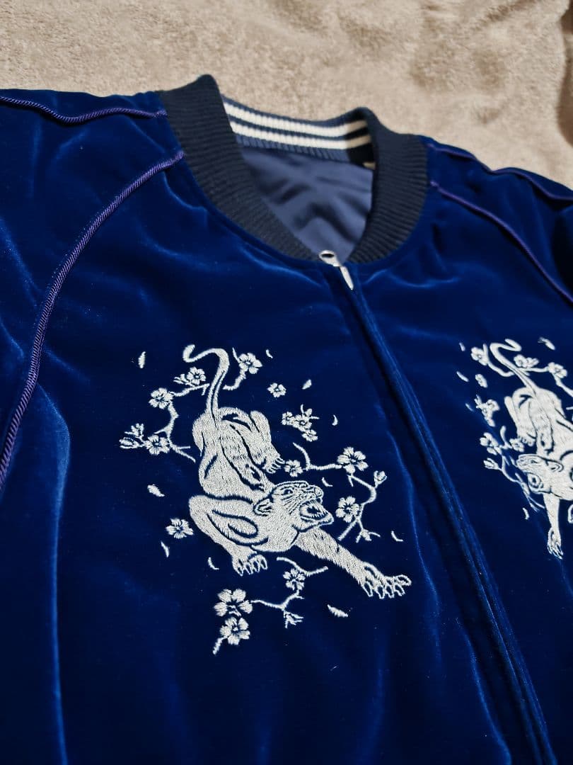 VANQUISH 2面用 虎 別珍 未使用近い 日本限定 スカジャン 美品