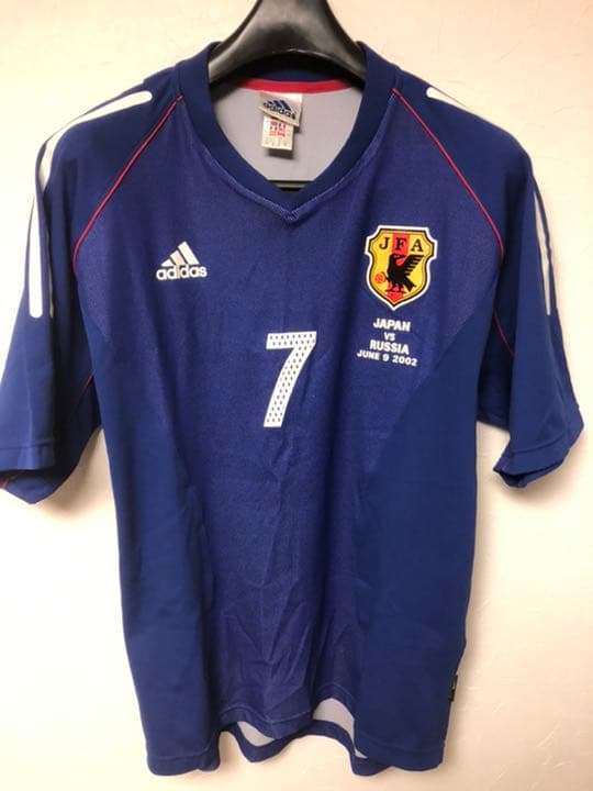 日本代表 中田英寿 日韓W杯 日本×ロシア戦仕様 記念ユニフォーム