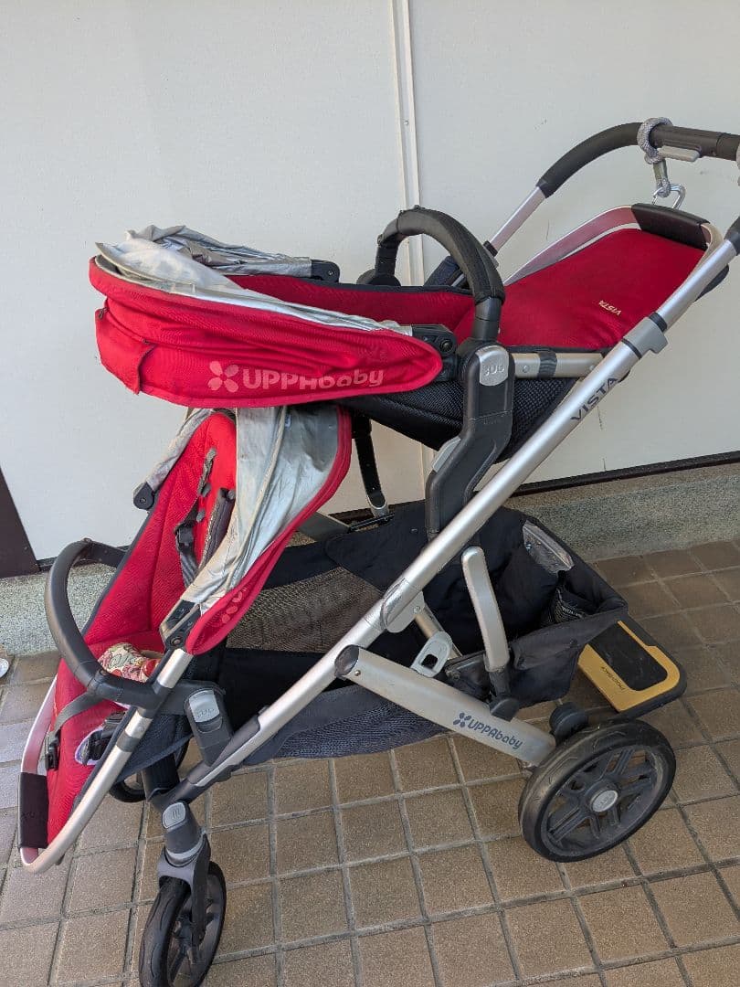 ぽむ☆UPPAbaby Vista 3人乗り　破格