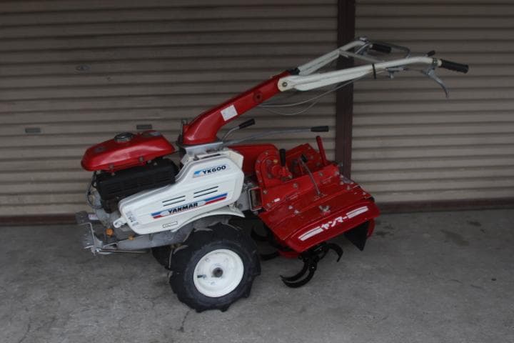 管理機・耕運機　ヤンマー　YK600　ハンドル回転　爪良好