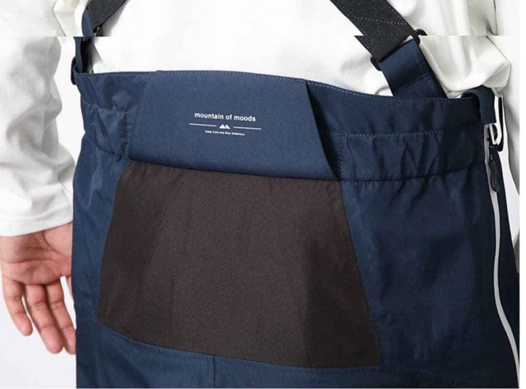 空*郎様 スノーピーク 3レイヤー グラフェンパンツ ビブパンツ　Gore-Te