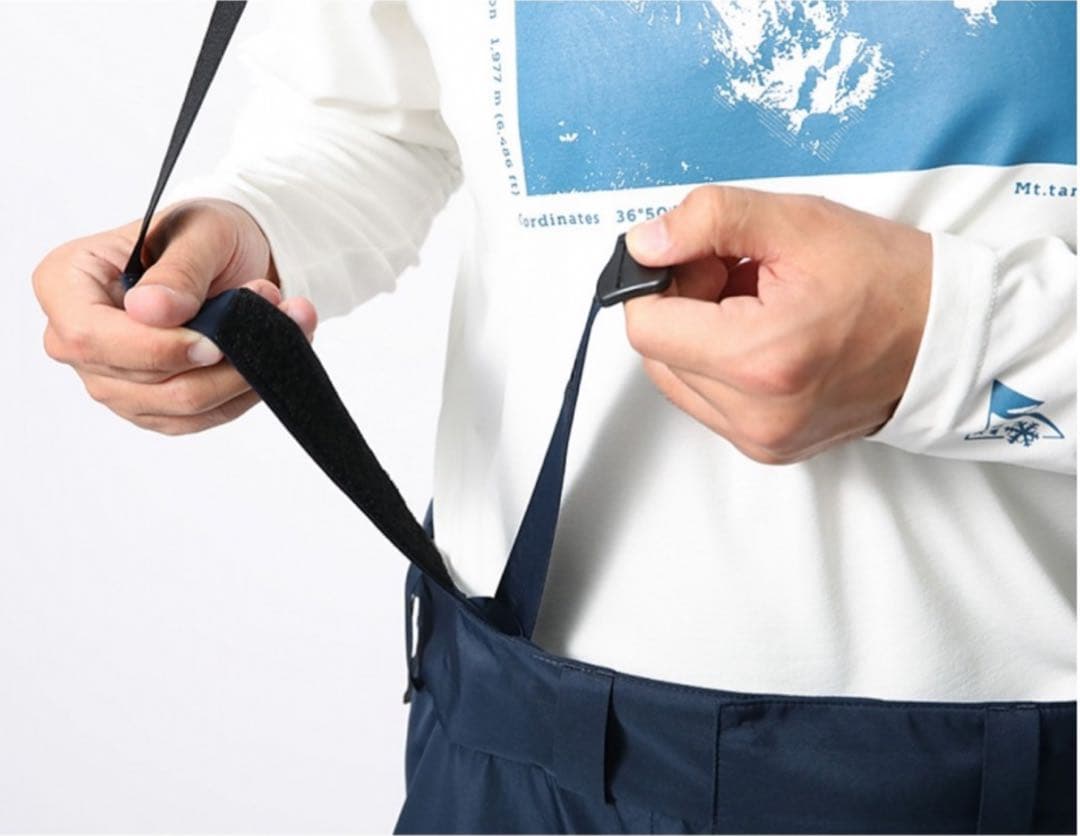 空*郎様 スノーピーク 3レイヤー グラフェンパンツ ビブパンツ　Gore-Te