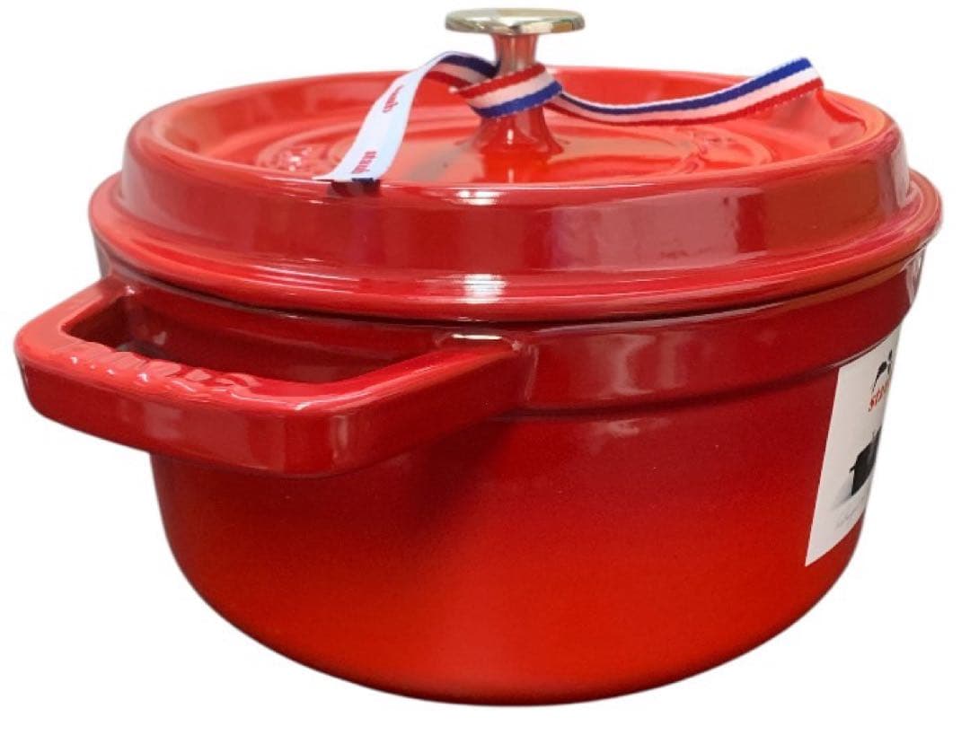 STAUBピコ・ココット ラウンド 両手ホーロー鍋