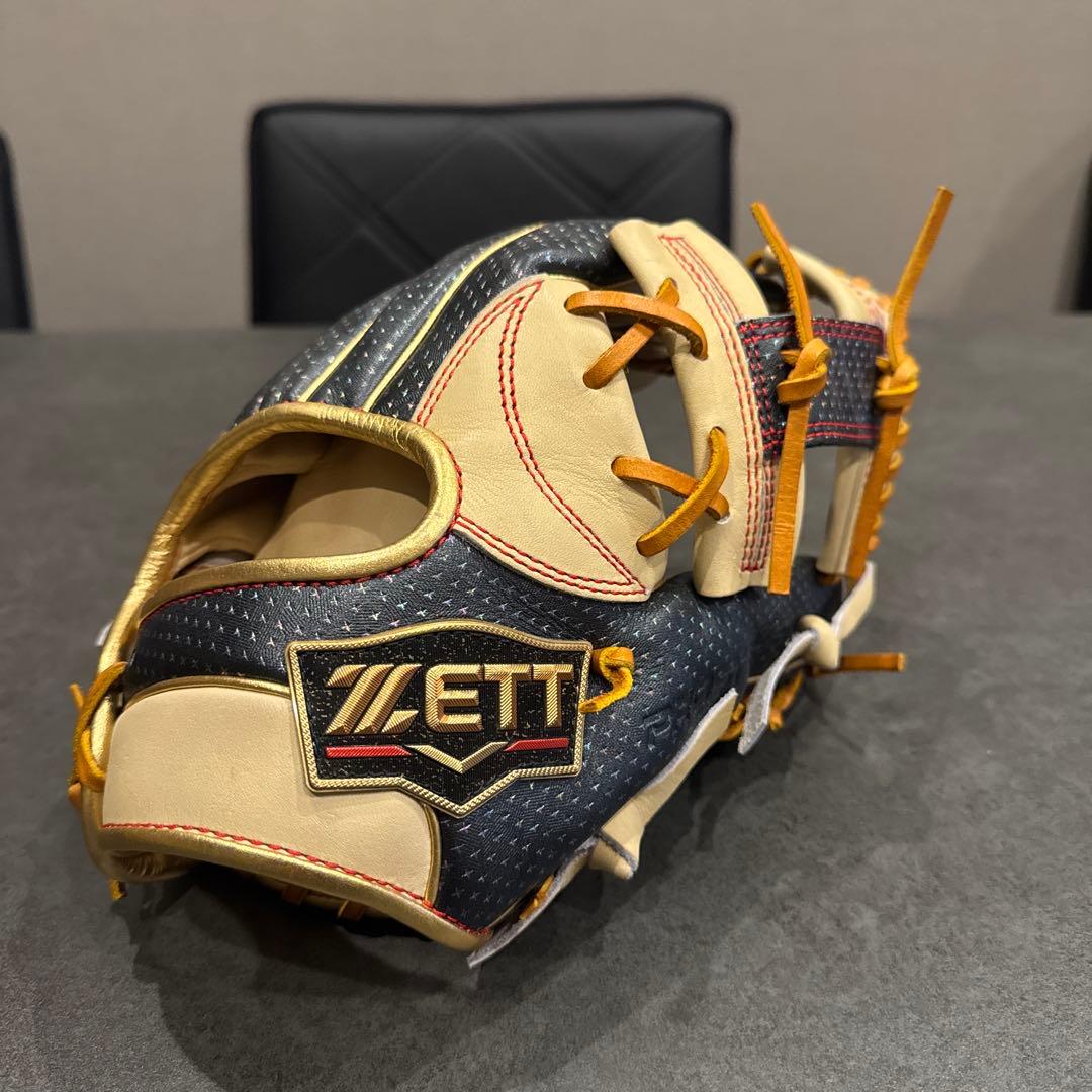 値下げ済み、オールスター今宮モデル　ZETT PRO STATUS 軟式グローブ