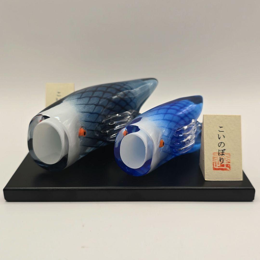 【こいのぼり・置物】glasscalico グラスキャリコ ハンドメイド アート