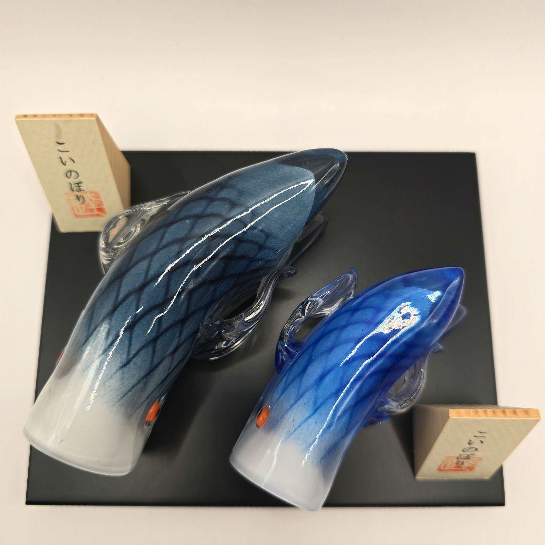 【こいのぼり・置物】glasscalico グラスキャリコ ハンドメイド アート