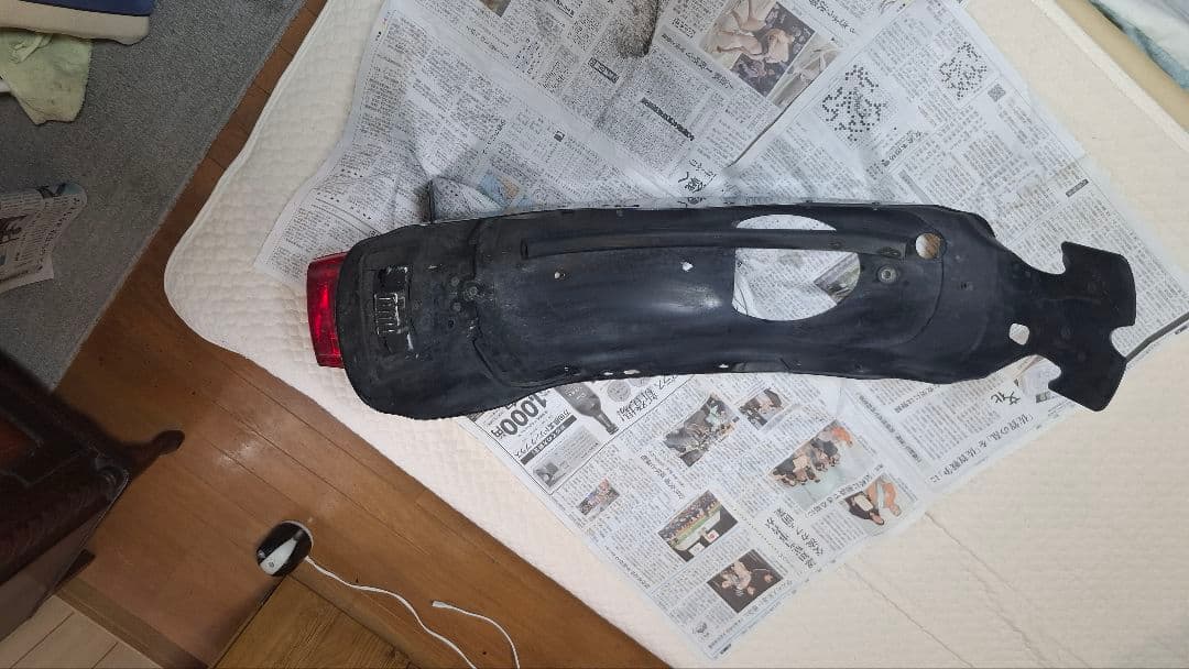 k*3様 HDスポーツスター 純正リアフェンダー(Black)