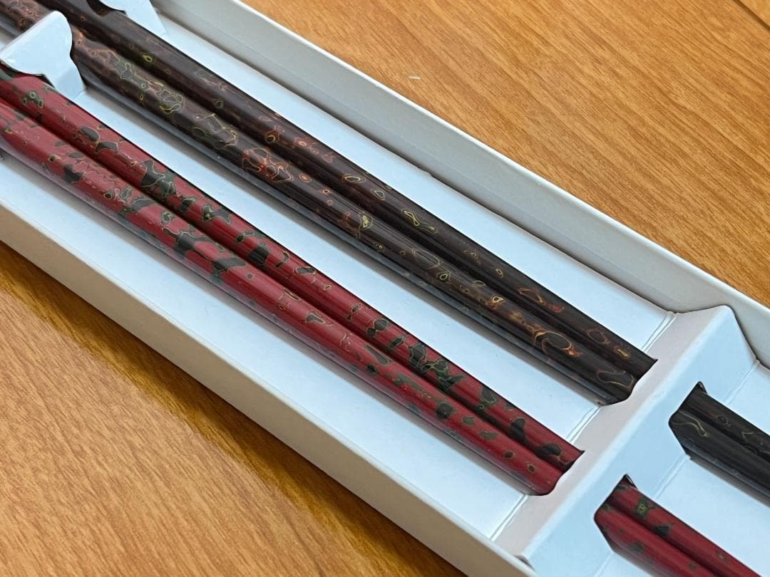 【認証番号付き】 津軽塗 漆器 椀＆箸 2客セット【津軽塗夫婦椀・津軽塗夫婦箸】