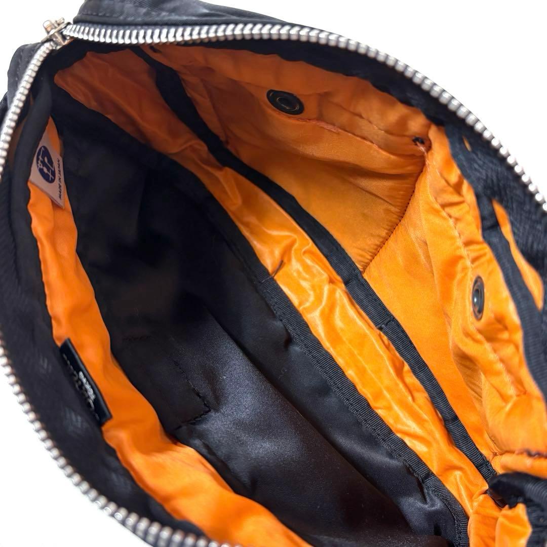 【極美品】PORTER タンカー ウエストバック ボディバッグ ブラック