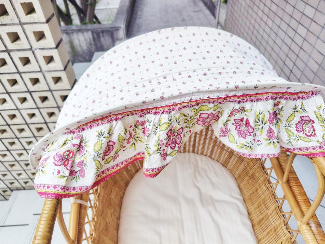 東京乳母車 プスプス ホワイトゴールド （安全フェンス、帆付き）