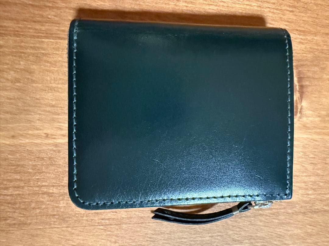 小物 SLOW bridle - L zip short mini wallet