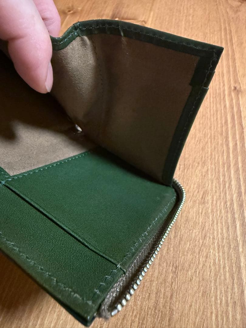 小物 SLOW bridle - L zip short mini wallet