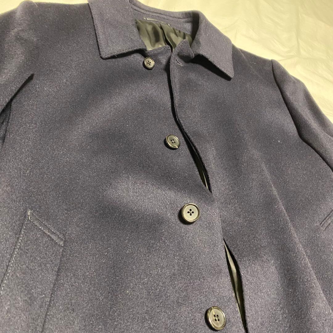 J.PRESS カシミヤコート　ネイビー　綺麗め