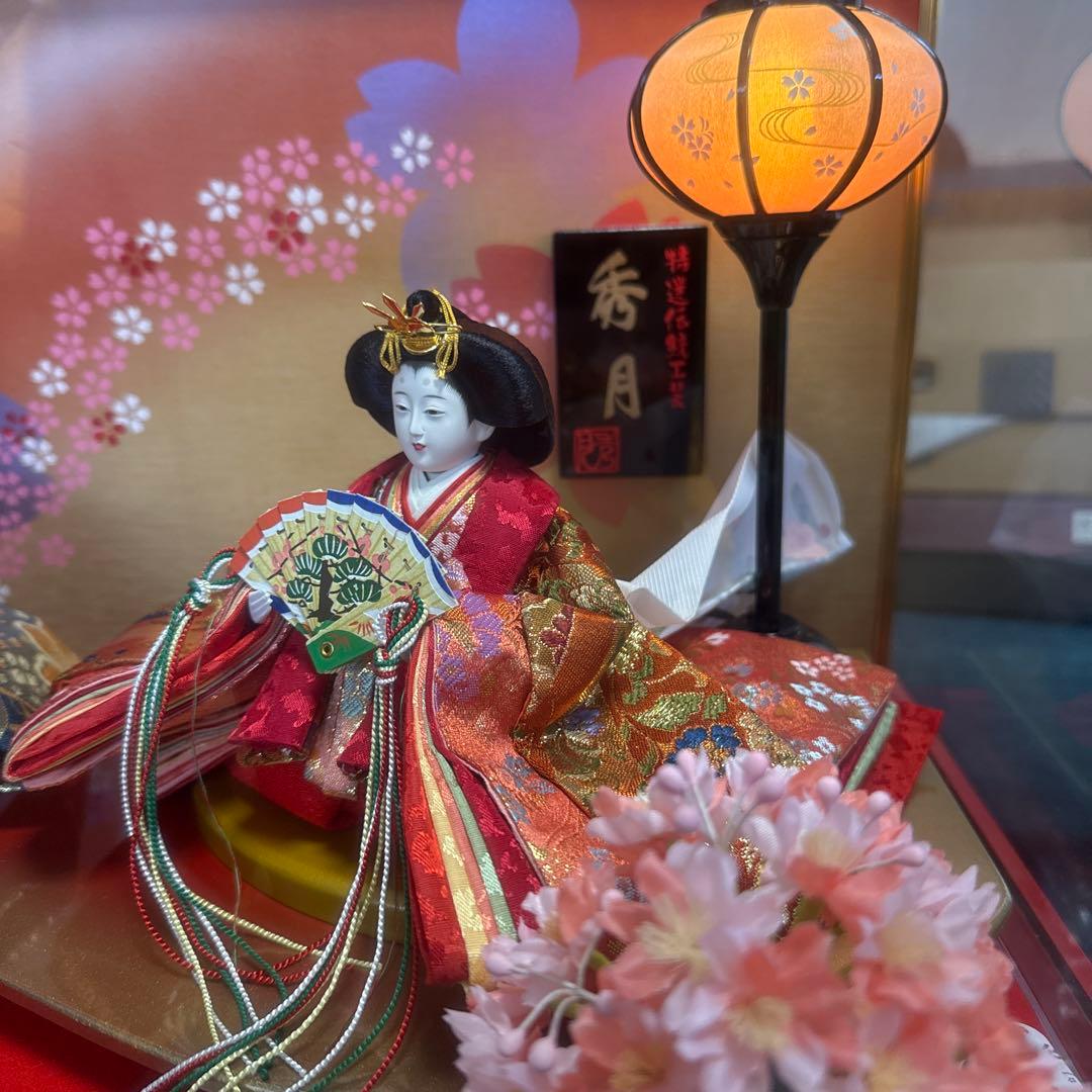 まこちゃん　雛人形　秀月　箱付き　本日発送可能