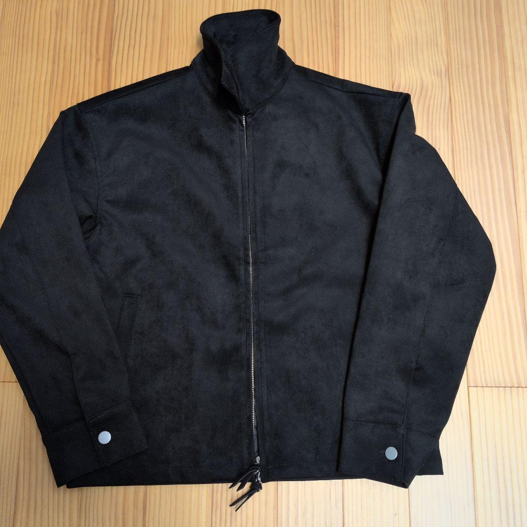 ジャケット・アウター LURAKUSynthetic Suede Zip Jacket
