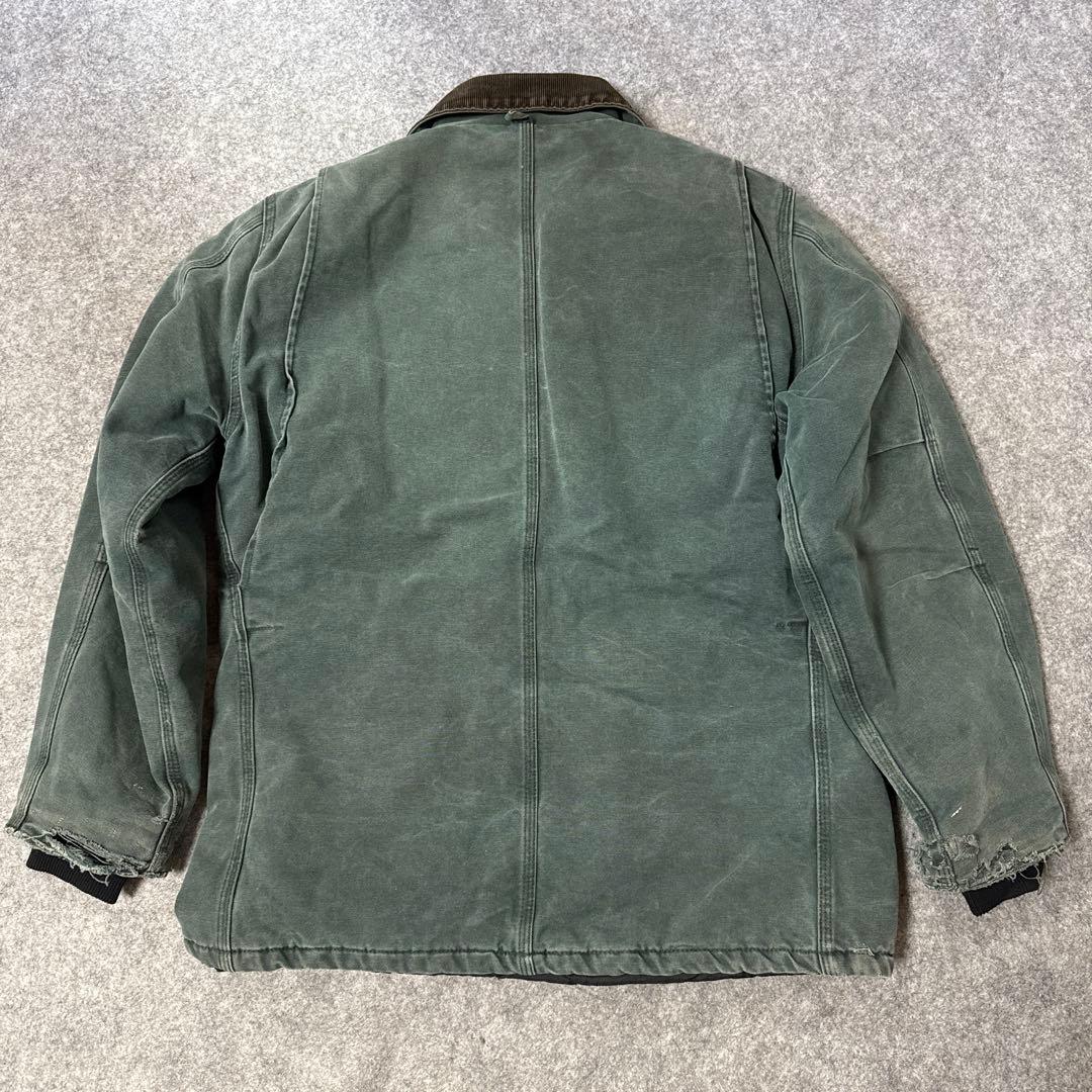 Carhartt トラディショナルコート グリーン フェードML相当 カーハート