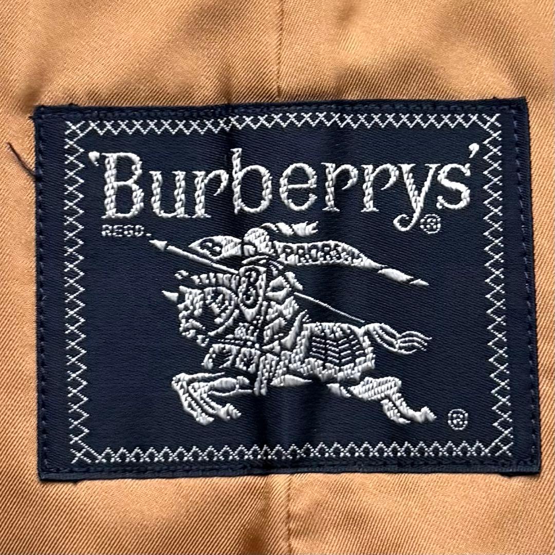 美品☆BURBERRY バーバリー ステンカラーコート ライナー付 ノバチェック