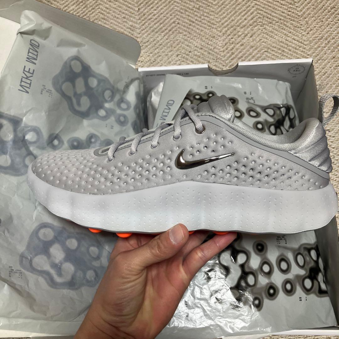 NIKE MIND 002 グレー/オレンジ 27cm