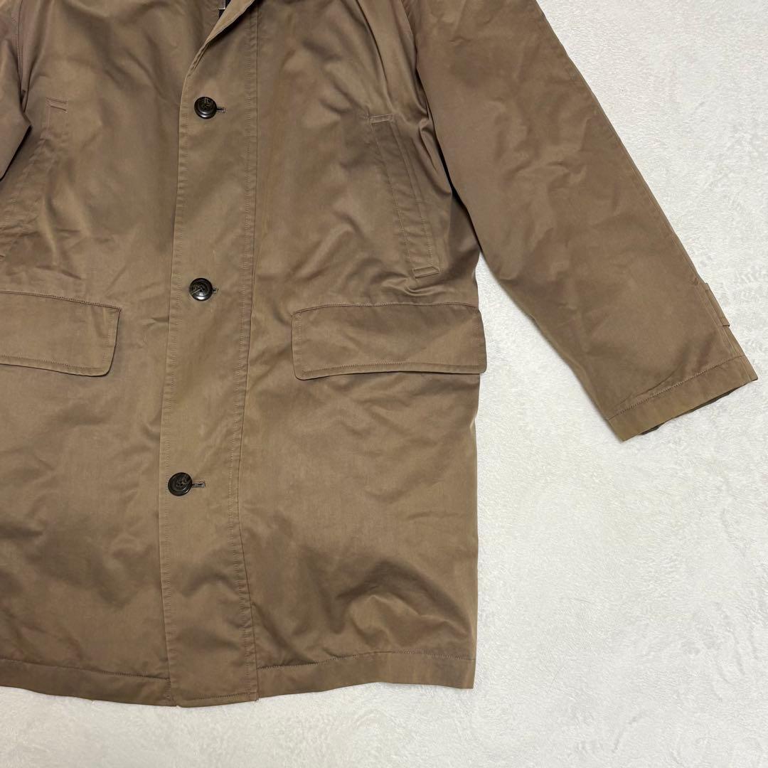 バーバリー ロンドン ノバチェック ライナーステンカラーコート ベージュ L相当