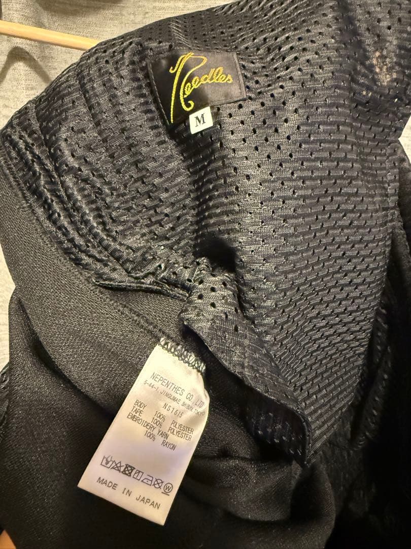 【さつま】Needles LHP別注 トラックパンツ ブラック 黒