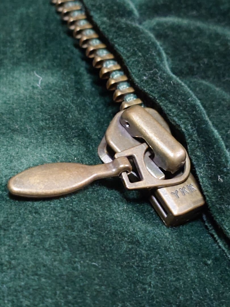 Harley-Davidson ベルベット スカジャン グリーンM