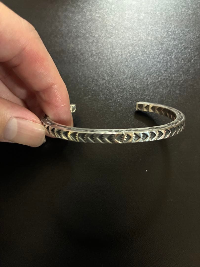 サンシャインリーブス 4面スタンプ バングル