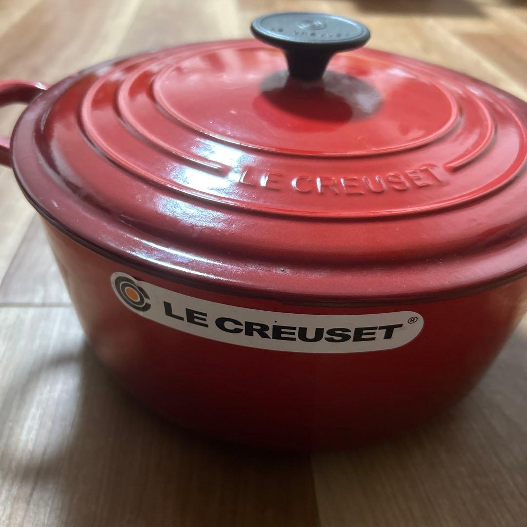 LE CREUSET ＊ル・クルーゼ・ココットロンド・レッド・26