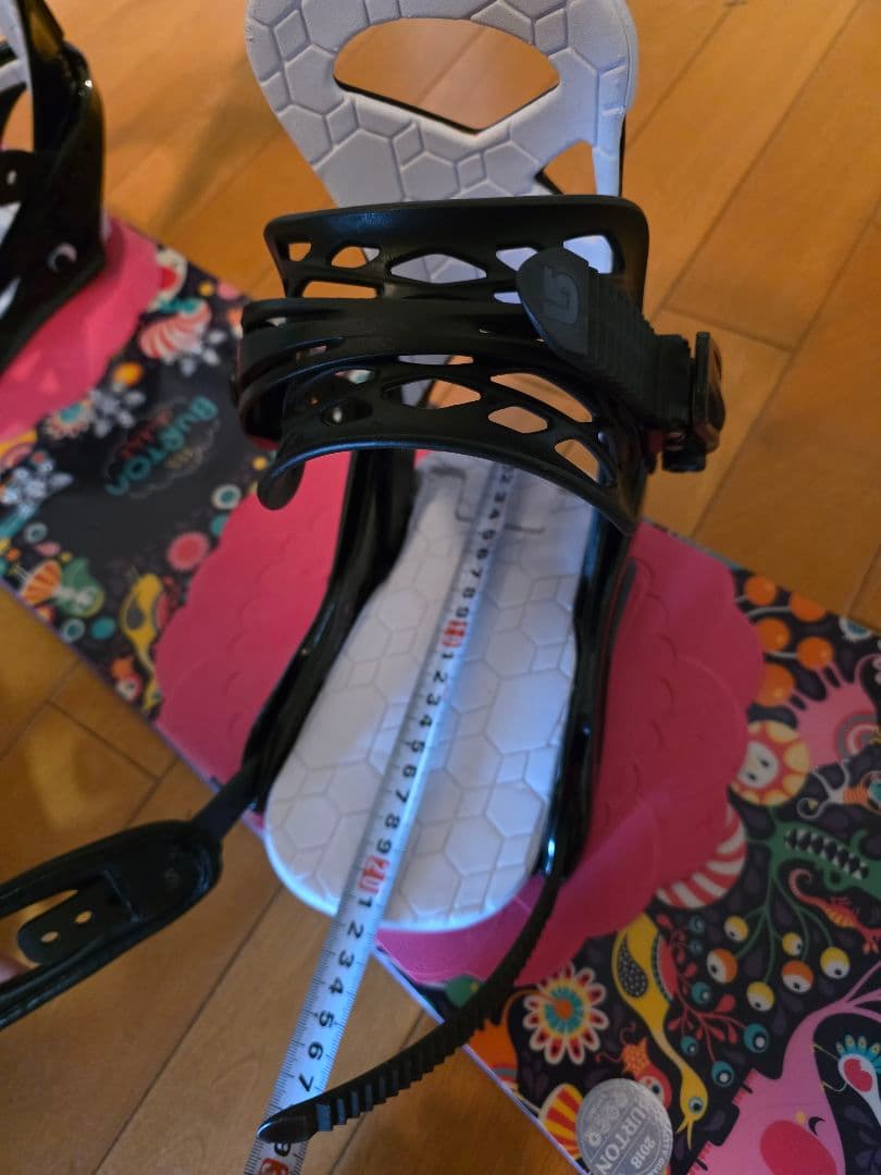 Burton スノーボードキッズ用　 115センチビンディング付