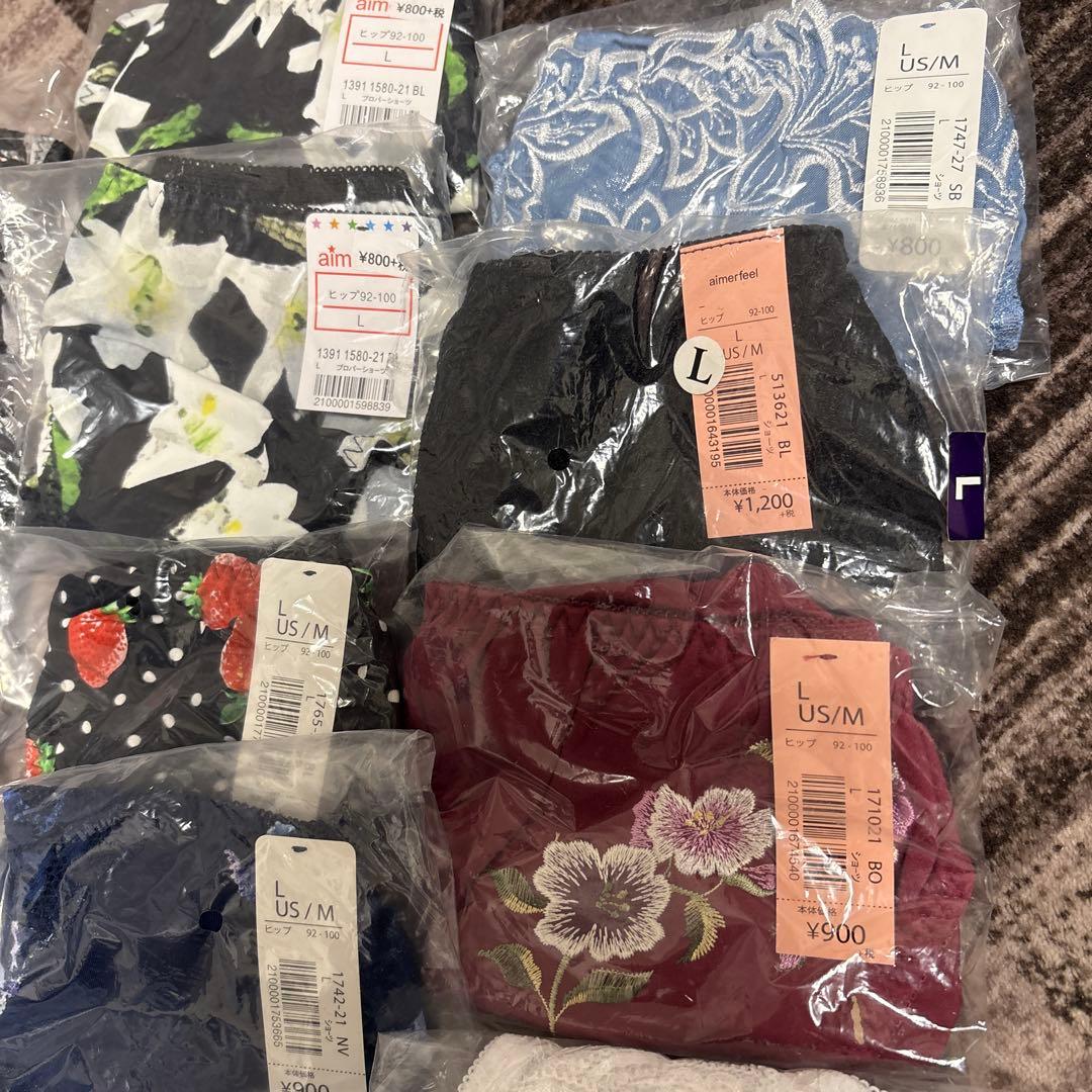 エメフィール　ショーツ　Lサイズ　22点セット