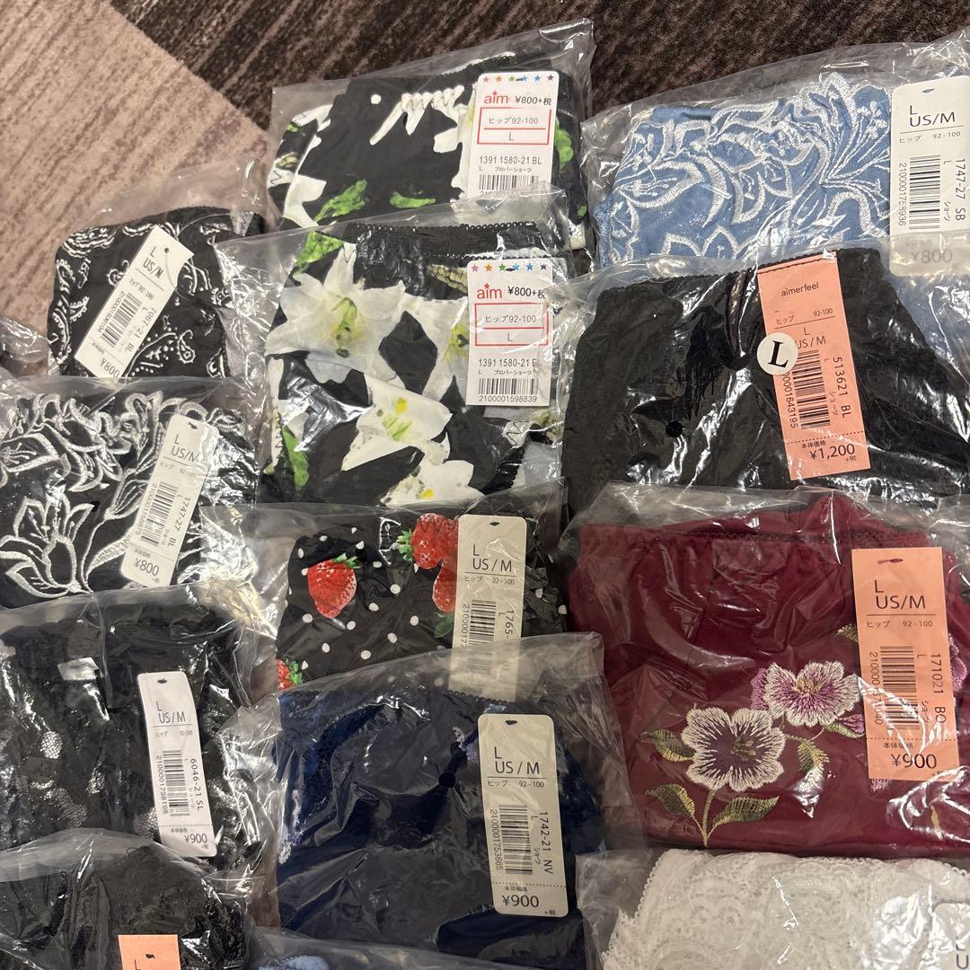 エメフィール　ショーツ　Lサイズ　22点セット