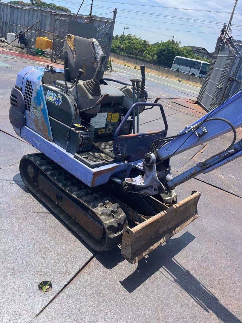 愛知　日立 EX15-2 1.5t ミニユンボ 860時間 動作品