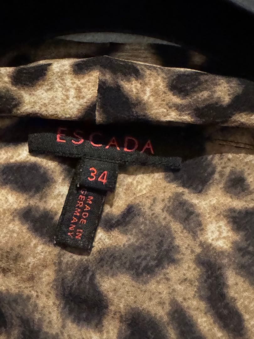 suzu！ESCADA エスカーダ　シルクブラウス サイズ34