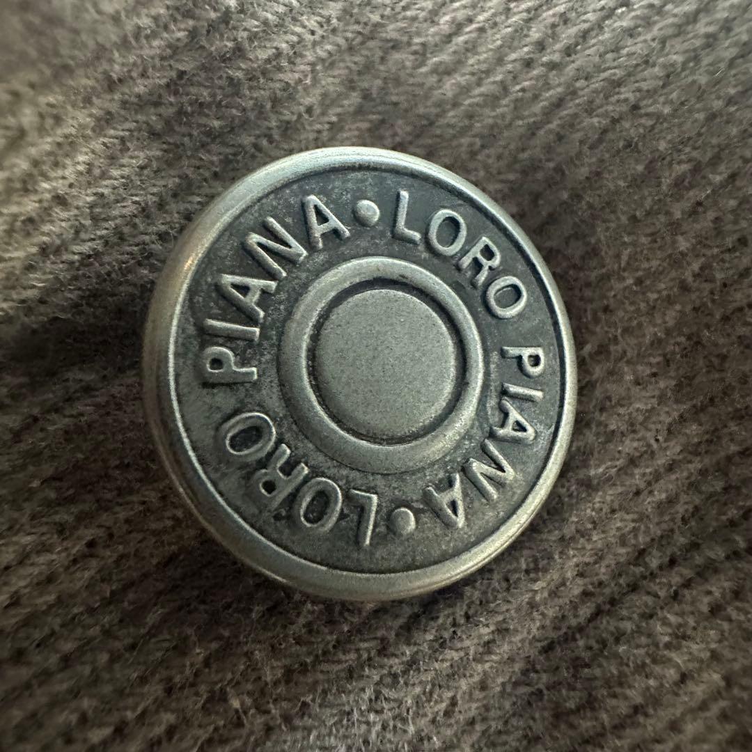 極美品 Loro Piana ブラウン コットンパンツ 48 L イタリア製