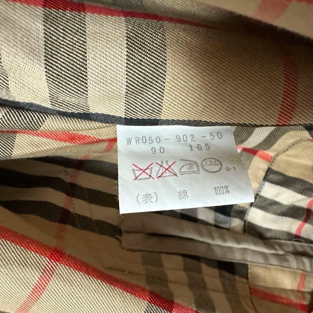✨BURBERRY バーバリー ステンカラーコート ベージュ ノバチェック✨