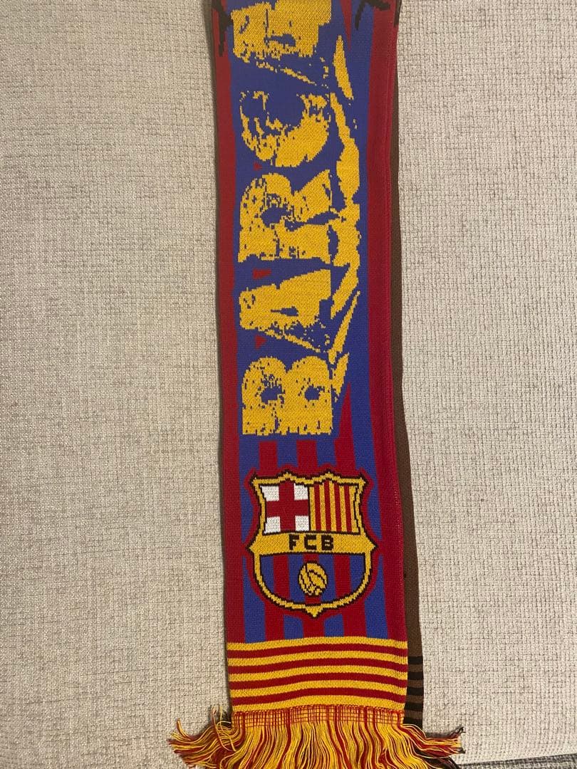 Barcelona×travisトラヴィススコット バルセロナ バルサ マフラー