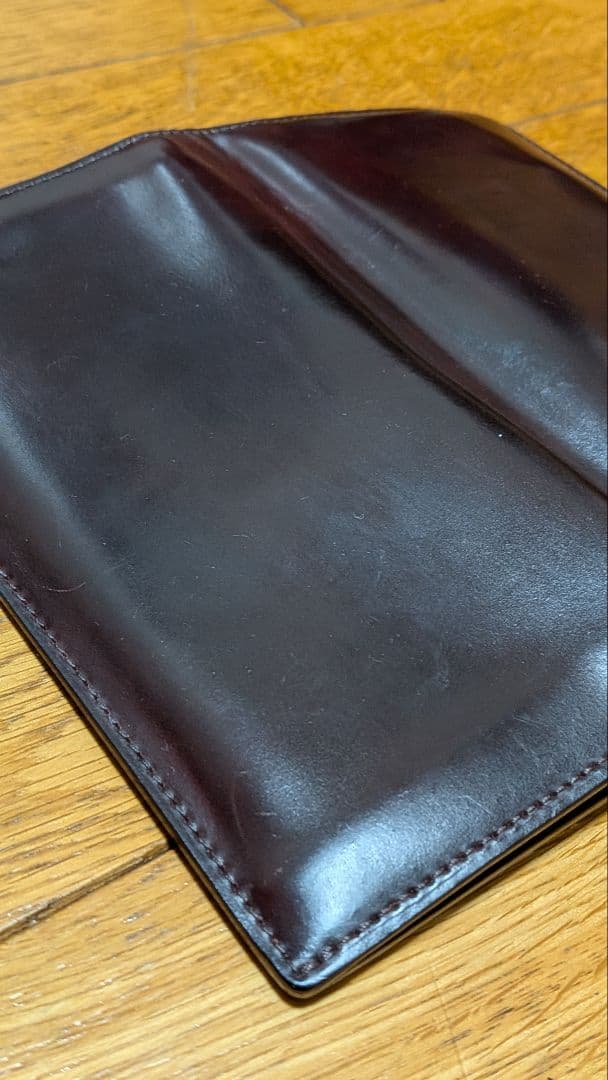 ■GANZO■SHELLCORDVAN2■バーガンディー■シェルコードバン2