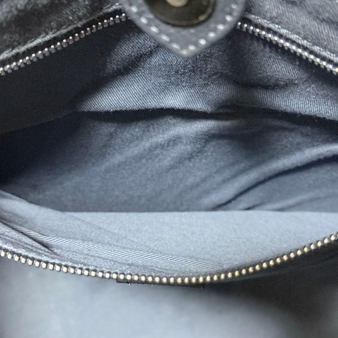 未使用✨FARO ファーロ FABIO MOUSSE トートバッグ ネイビー